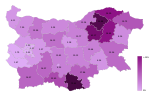 Partiets stöd i parlamentsvalet 2014