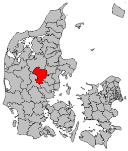 Silkeborg – Localizzazione