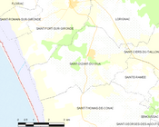 Saint-Dizant-du-Goa所在地圖 ê uī-tì