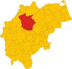 San Severino Marche sa loob ng lalawigan ng Macerata.