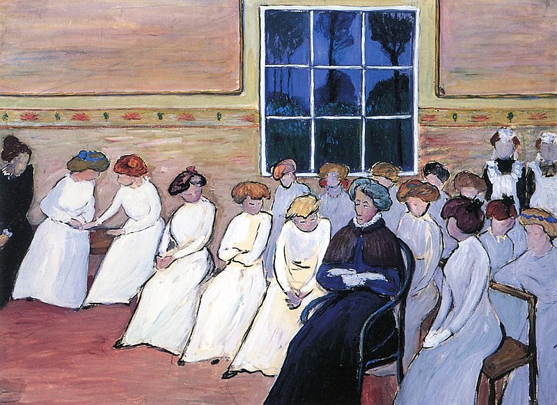 File:Marianne von Werefkin - Boarding School for Girls.jpg