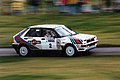 Markku Alén with his Lancia Delta at the 1987 WRC season