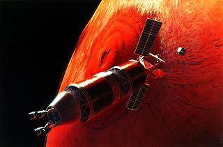 Mars orbit rendezvous Spaceflight maneuver concept