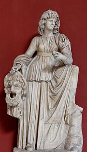 Miniatura Melpomene (mitologia)