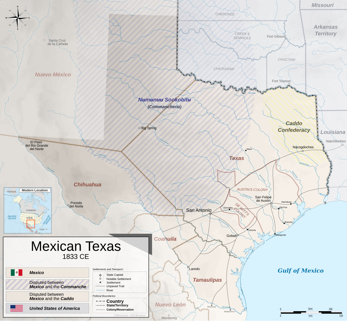 When and how did Texas gain independence from Mexico? by Annie