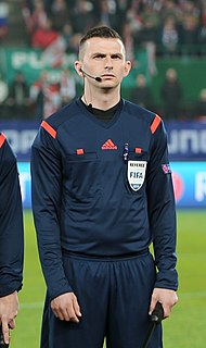 Michael Oliver (referee) English football referee