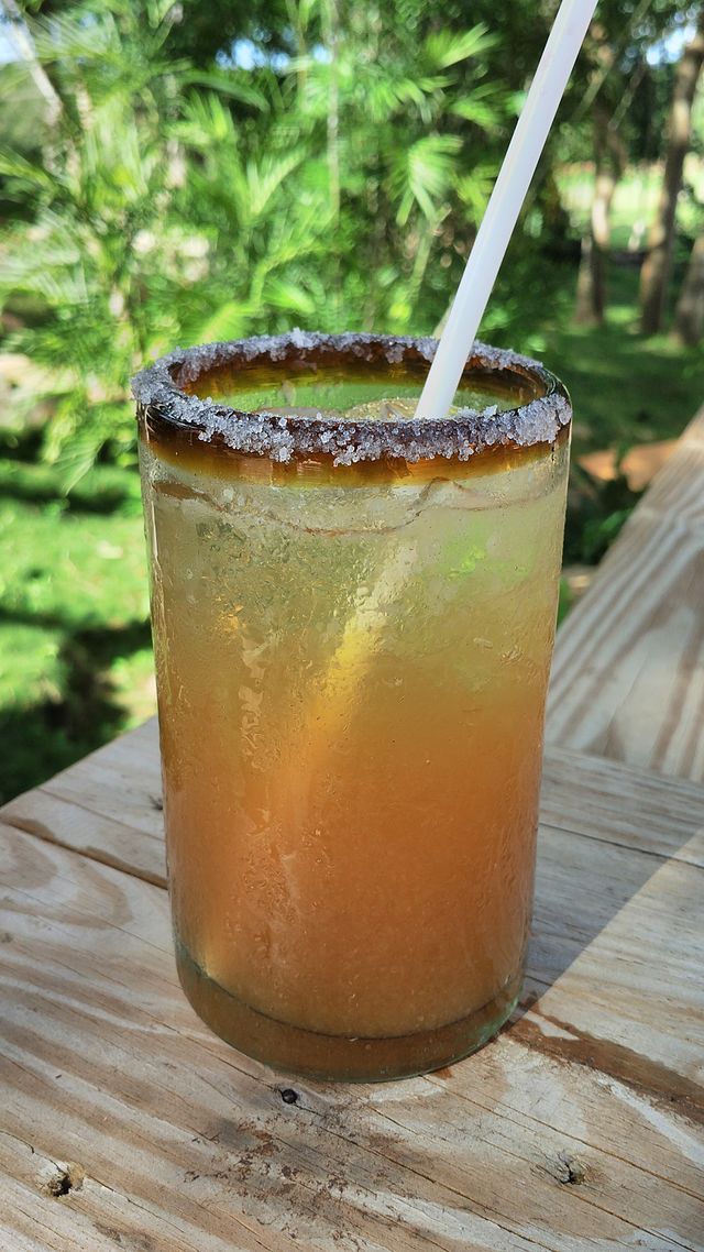 Vaso salseado Mazatlán (michelada mazatleca) 