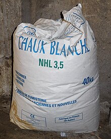 Oxyde De Calcium, également Appelé Chaux Vive, Chaux Vive. Produit  Industriel Utilisé Dans La Construction