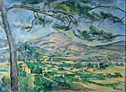 Paul Cézanne, Góra Sainte-Victoire z wielką sosną (ok. 1886)