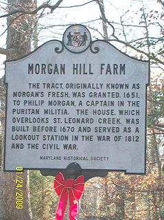 Morgan Hill Farm Historic house in Maryland, United States