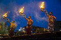 Morning Aarti at Assi Ghat, Varanasi 11