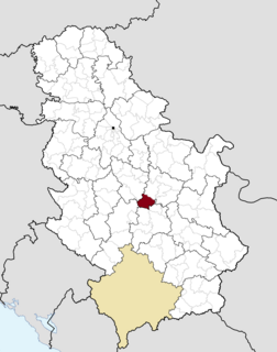 Rekovac Village and municipality in Šumadija and Western Serbia, Serbia