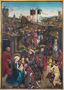 Hans Pleydenwurff Altar of the Magi, Nuremberg Adoration of the Magi