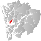 Norwegia - Hordaland, Osøyro, Os Kommune at Torgg