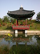 Le pavillon coréen de la « Colline de Suncheon »