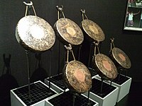 National Museum of Ethnology, Osaka - Gangsa - Kalinga people in Philippines - Collected in 2008.jpg