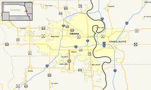 Nebraska Highway 85 map.png