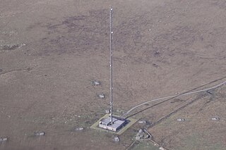 <span class="mw-page-title-main">North Hessary Tor transmitting station</span> Transmitting station in Devon, England