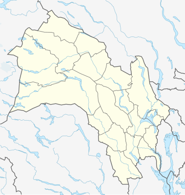 Mapa de localización de Buskerud