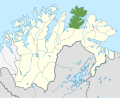 Miniatuur voor Bestand:Norway Nordkinnhalvøya location map.svg