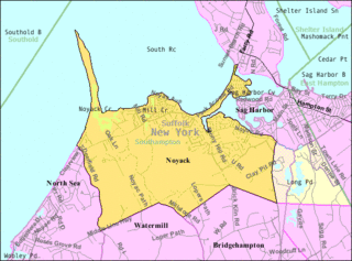 Noyack, New York Census-designated place in New York, United States