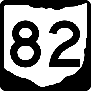 <span class="mw-page-title-main">Ohio State Route 82</span> State highway in northeastern Ohio, US