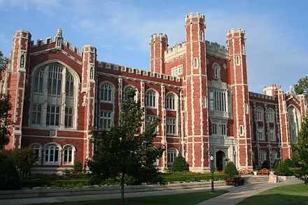 Université de l'Oklahoma, Evans Hall.