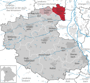 Obermichelbach in FÜ detailed.svg
