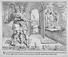 Theodor van Tyulden.  Odiseo con Laertes.  1600