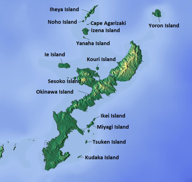 File:Okinawa Islands map.png