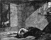 Nancy lying dead, by James Mahoney Oliver Twist - Samhallsroman - Sida 234.jpg