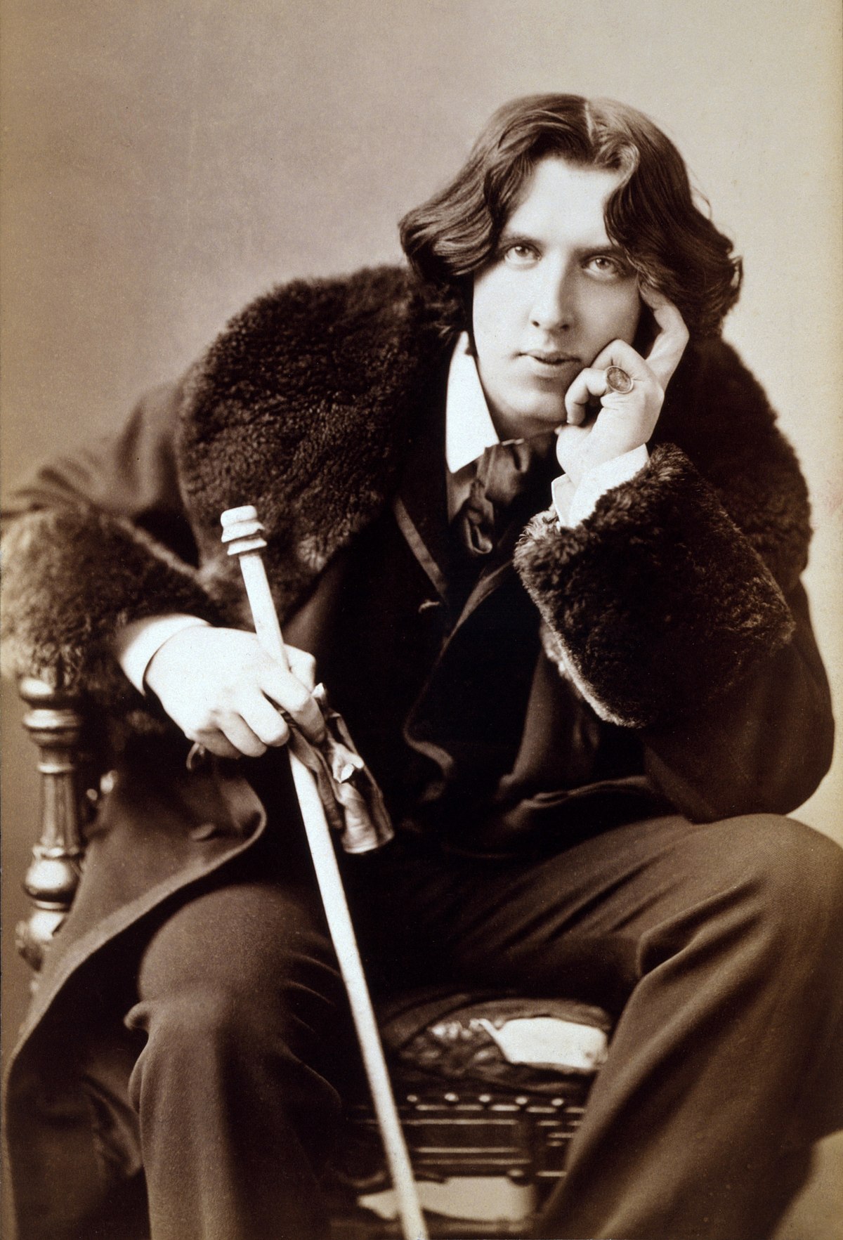 Photograph by Napoleon Sarony, c. 1882