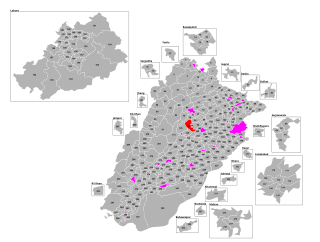 <span class="mw-page-title-main">PP-97 Chiniot-IV</span> Constituency of the Punjabi Provincial Legislature, Pakistan