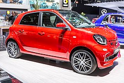 Smart Forfour, שנת 2018