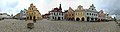 Čeština: Panoramatický pohled na Masarykovo náměstí v Pelhřimově, kraj Vysočina English: Panoramic view of Masarykovo náměstí square in Pelhřimov, Vysočina Region, CZ