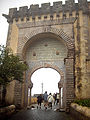 Moorish-style entrance