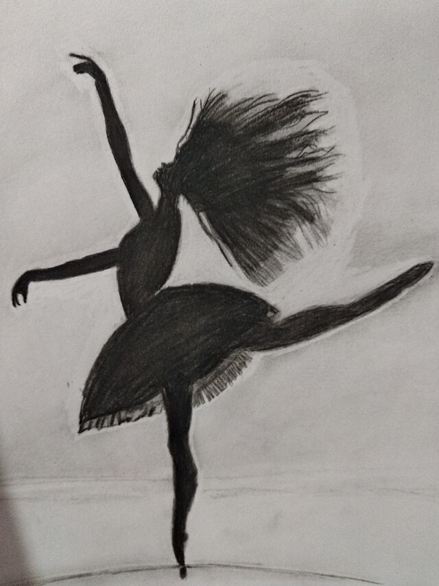 my handmade drawing. A Indian dancing girl​ - Brainly.in