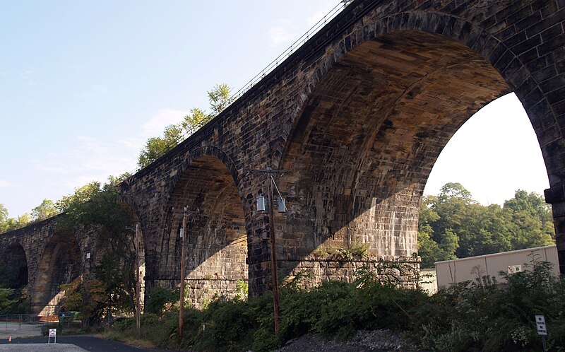 File:Pennsylvania Railroad Company Brilliant Cutoff Viaduct (Pittsburgh, PA).jpg