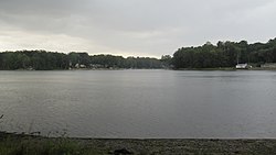 Perch Lake from the boating access site Perch Lake (Clare County, MI).jpg