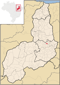 Kart over Santana do Piauí