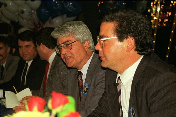 Levy with brother Maxim Levy, c. 1988