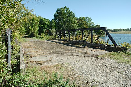 Pine creek park bridge