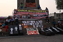 Demonstrations at Plaza Manco Capac following the Ayacucho massacre Plaza Manco Capac 2022 (3).jpg