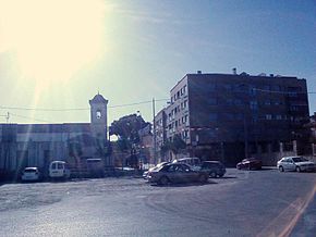 Plaza de la iglesia, em Sangonera la Verde