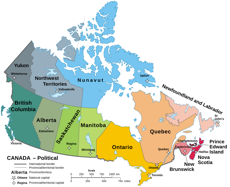 File:Political map of Canada.svg