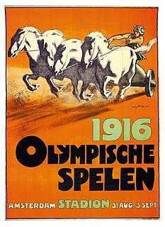 <span class="mw-page-title-main">1916 Summer Olympics</span> Canceled multi-sport event planned to be held in Berlin, Germany