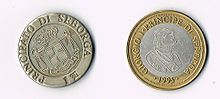 Een munt uit 1995
