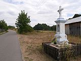 Wayside cross in Pułaczów