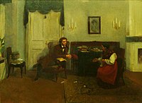 Пушкин и Арина Родионовна, 1891