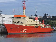 ARA Puerto Deseado (Q-20) de la Armada Argentina.